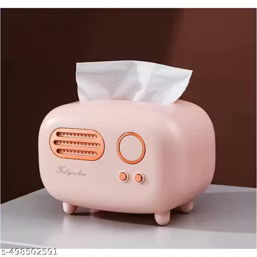 Vintage Radio Tissue Holder