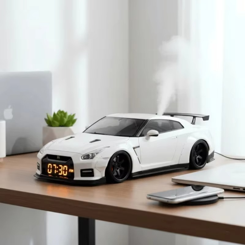 Sports Car LED Alarm Clock