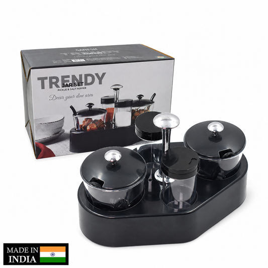 Rendy Condiment Transparent Jar Set