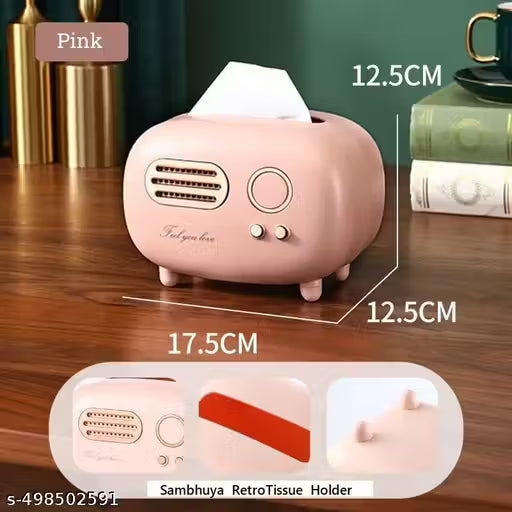 Vintage Radio Tissue Holder